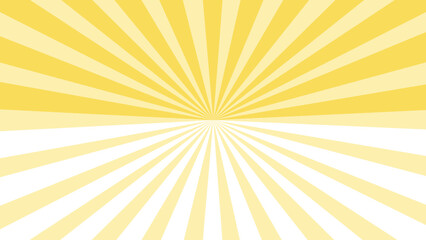 Rays white and yellow as background