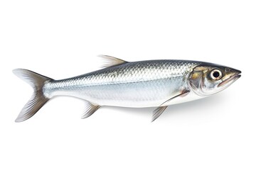 A herringfish on a white background created with Generative AI technology