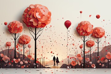 Happy Valentine's Day banner