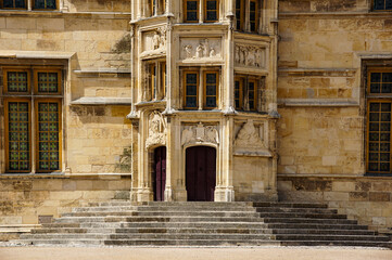 Obraz premium Exterior View of Nevers Ducal Palace