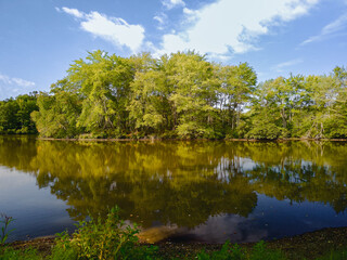 View of Hazel Grove Lake, VA 