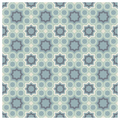 Decorative background seamless vector pattern. Floor, wall, floor tile design. Retro ceramic decorative tiles.