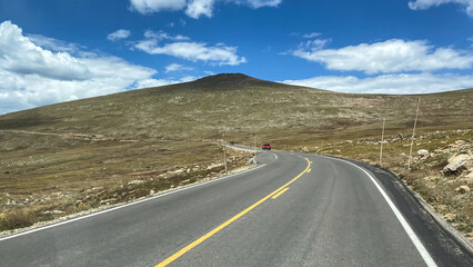 Trail Ridge Road views in Rocky Mountain National Park
