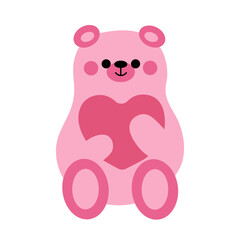 Blue or Pink? Decorative element for baby shower design. Gender reveal party icon