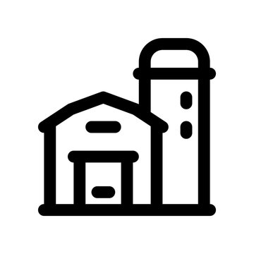 recommend clip art: barn line icon. vector icon for your website, mobile, presentation, and logo design.