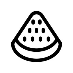 watermelon line icon. vector icon for your website, mobile, presentation, and logo design.