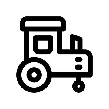 recommend clip art: tractor line icon. vector icon for your website, mobile, presentation, and logo design.