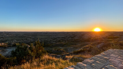 Theodore Roosevelt National Park in North Dakota