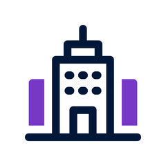 office dual tone icon. vector icon for your website, mobile, presentation, and logo design.