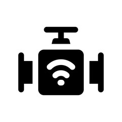 water system solid icon. vector icon for your website, mobile, presentation, and logo design.
