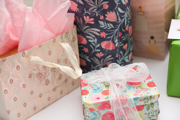 gift boxes signify joy and celebration, promising surprises and cherished moments