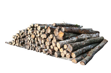 Wood Logs Transparent Background