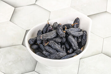 Blue raisin - dry grape berries