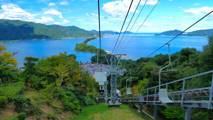 天橋立ビューランドリフトからの景色8月夏4
