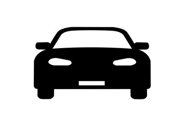 car isolated on white