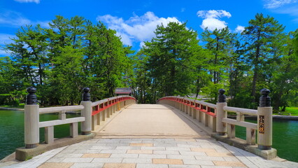 天橋立廻旋橋8月夏4