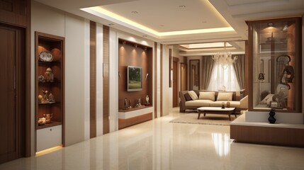 Fototapeta premium Hall Room Design Ideas