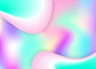 Fluid dynamic background with liquid shapes and elements.