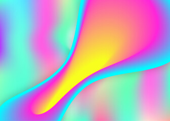 Liquid fluid background with dynamic elements and shapes.