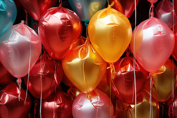 used unnecessary helium balloons are not decomposable waste
