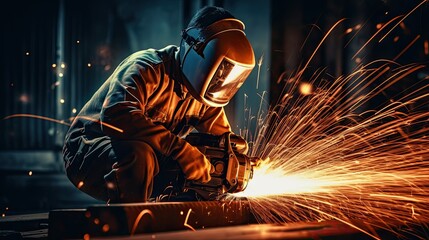 welder at work