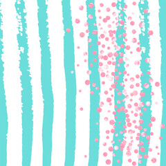 Elegant Shimmer. Golden Stylish Invite. Turquoise