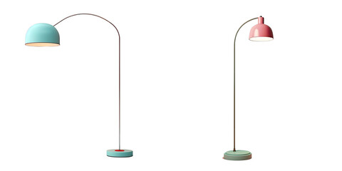 Png Set transparent background Floor lamp isolated