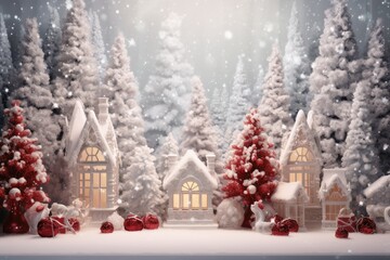 A festive christmas artwork background.