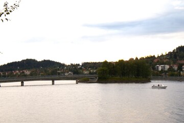 Obraz premium view of the river