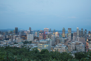 Obraz premium Beautiful view of Montreal, Canada