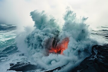 Climate change leads to boiling oceans.