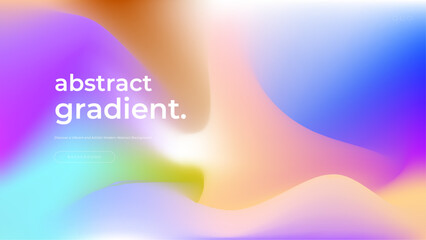 Modern colorful gradient abstract background