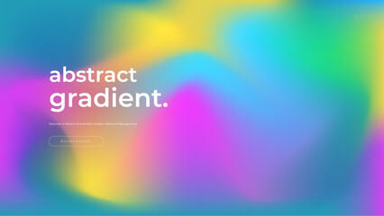 Vector colorful gradient trendy background abstract