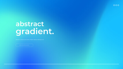 Blue and green modern abstract gradient background