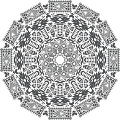 曼荼羅のベクターイラスト