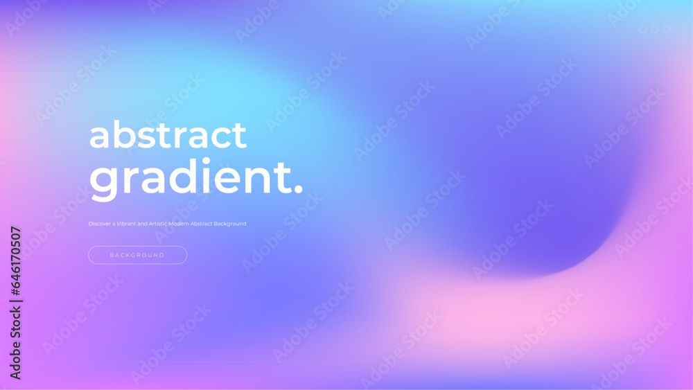 Canvas Prints colorful modern abstract gradient background