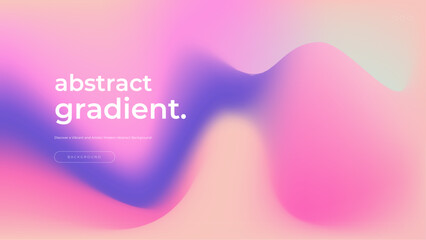 Gradient colorful abstract background vector