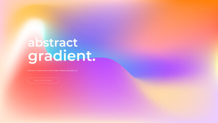 Colorful gradient background design abstract