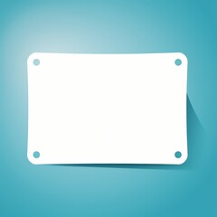 background template for quote with bracket. Speech bubble with bracket. Empty frame for messages. Business card template information text message. Quote text form for motivation inspir : Generative AI