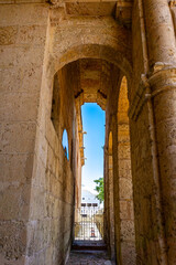 The Cathedral of Santa María la Menor in the Colonial City of Santo Domingo is dedicated to St. Mary of the Incarnation. It is the first and oldest cathedral in the Americas, built in 1504 - 1550.