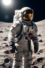 Naklejka premium astronaut in space