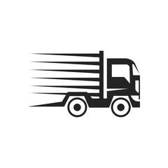 Truck Logo template Isolated. Brand Identity. Icon Abstract Vector graphic