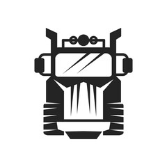 Truck Logo template Isolated. Brand Identity. Icon Abstract Vector graphic