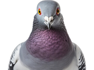 Homing Pigeon's Gaze, No Background