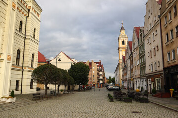 Obraz premium Głogów 67-200 rynek miasta