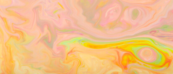 Fototapeta na wymiar Vibrant Gradient Flow: Creative Fluid Art with Multicolored Swirls, Textured Backdrop