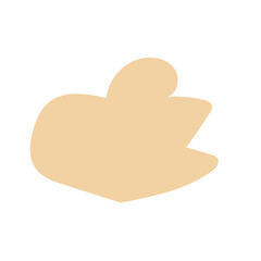 Brown Neutral Abstract Shapes Vectors 