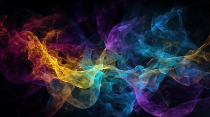 Fototapeta premium wallpaper background abstrack smoke collors