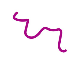 Pink Squiggles Lines Vectors 