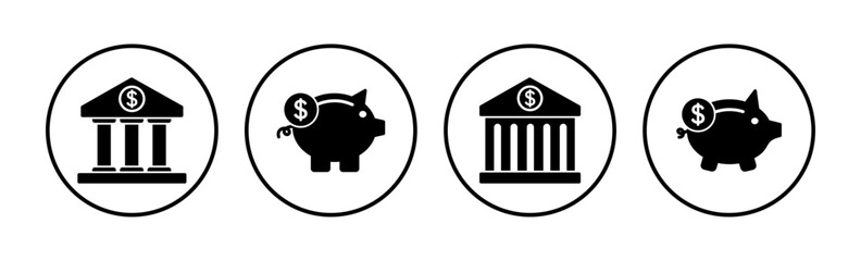 Bank icon vector. bank icon symbol